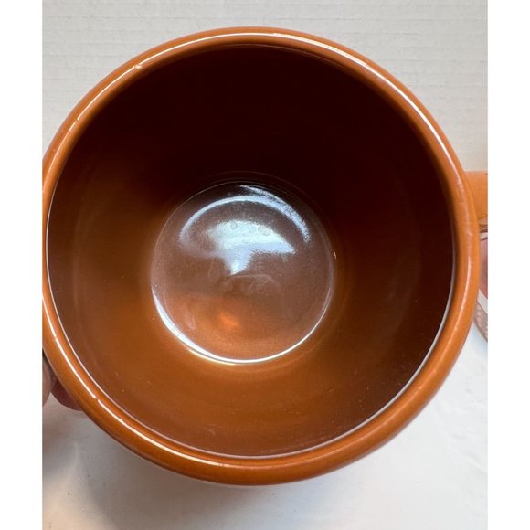 Monkey Hot Cocoa Mugs Set of 2 Kids Fun Ceramic Pottery 2 Handles - Picture 6 of 7